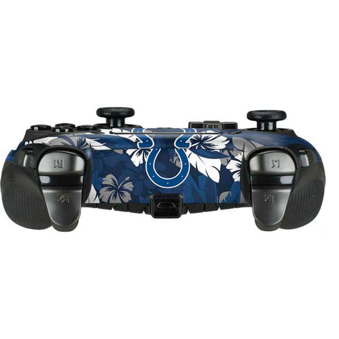 NFL Indianapolis Colts Tropical Print PlayStation Scuf Vantage 2 Controller Skin